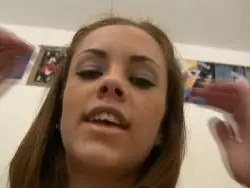 Spitze Hure mit riesigen Titten nagelt Hengst